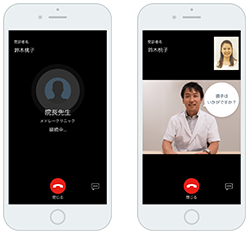 ご予約日時に医院からお呼び出しします